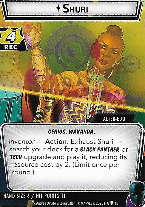 Black Panther (Shuri) Hero Cards