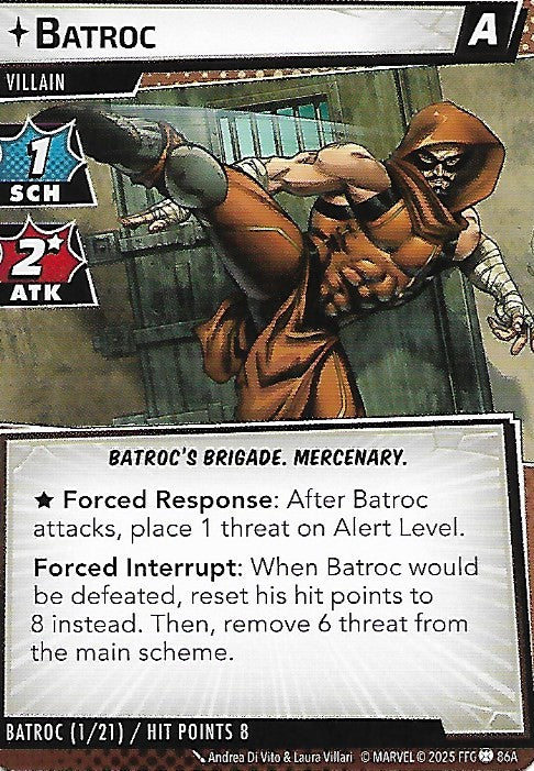 Batroc Villain Scenario