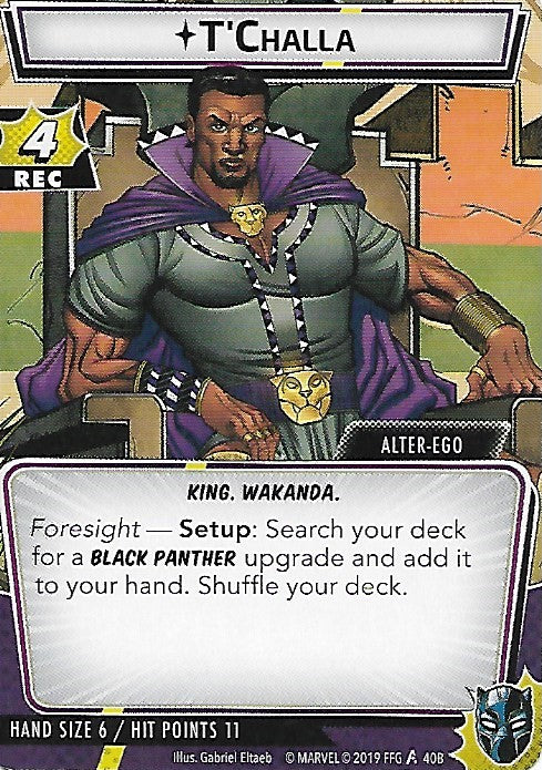Black Panther Hero Cards