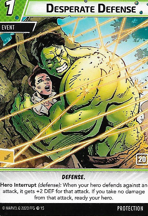 Desperate Defense Promo