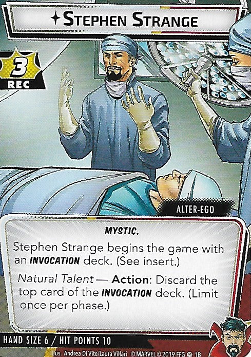 Doctor Strange Hero Cards