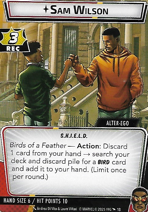 Falcon Hero Cards