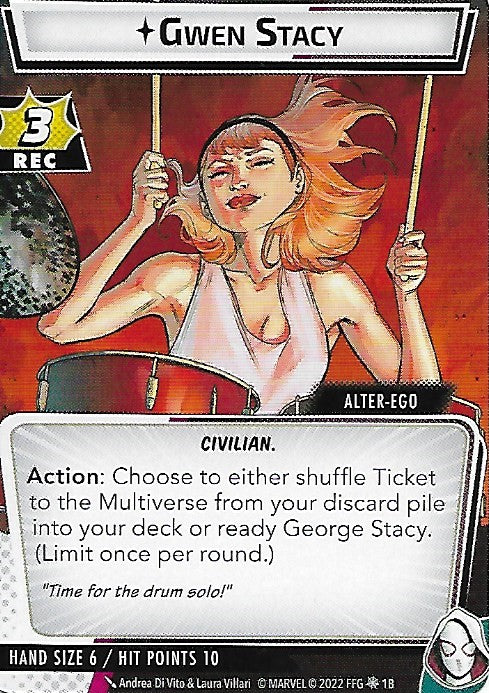 Ghost-Spider Hero Cards
