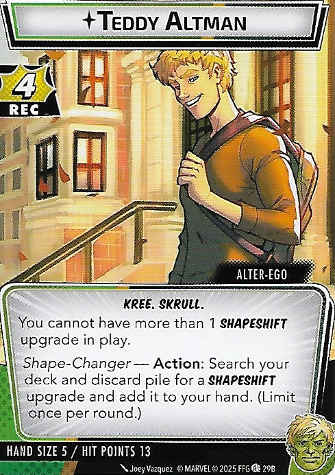 Hulkling Hero Cards