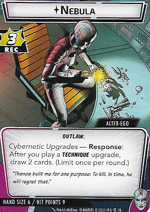 Nebula Hero Cards