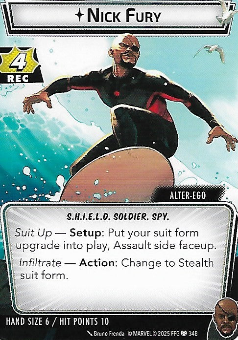 Nick Fury Hero Cards