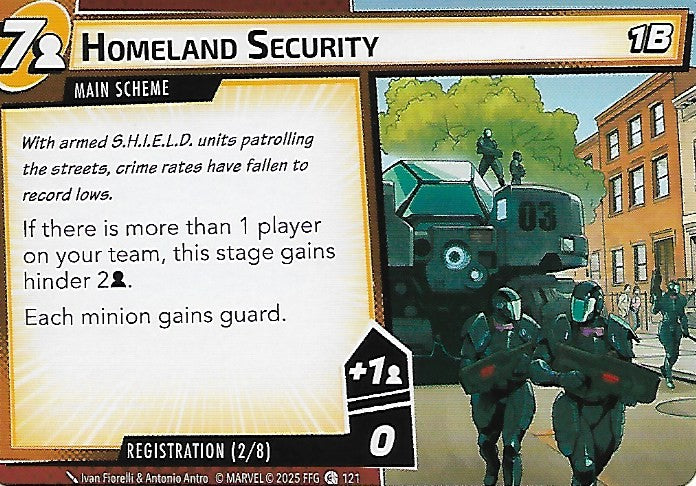 Civil War - Registration - Main Schemes
