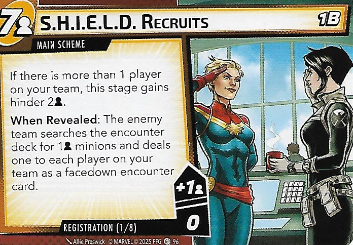 Civil War - Registration - Main Schemes