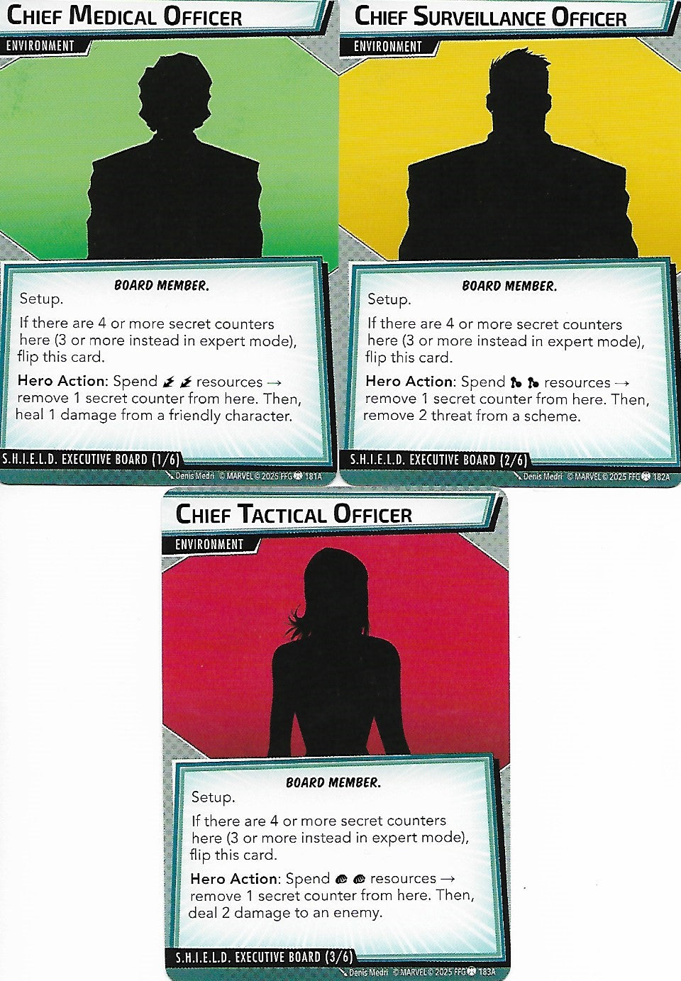 SHIELD Executive Board Encounter Set