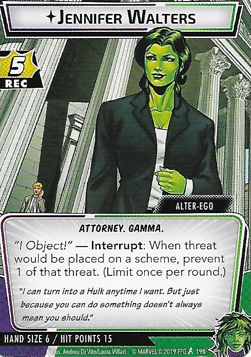 She-Hulk Hero Cards