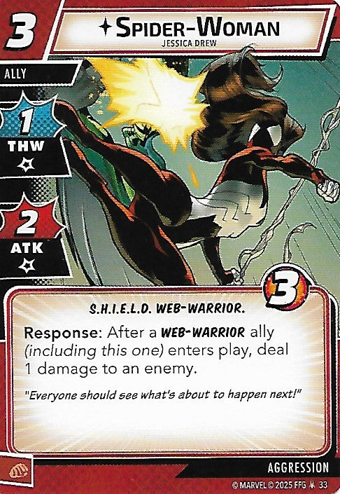 Spider-Woman (aggression)