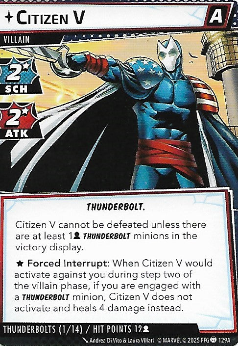 Thunderbolts Villain Scenario