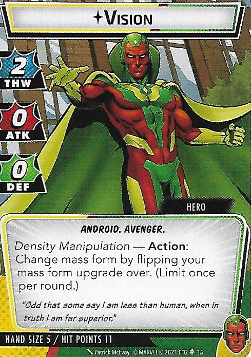 Vision Hero Cards Kingdom Come Cards Vision Hero Cards Kingdom Come Cards