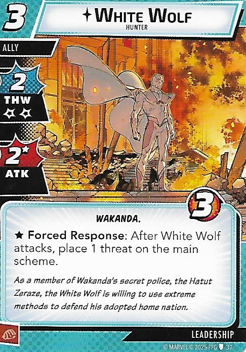 White Wolf Kingdom Come Cards White Wolf Kingdom Come Cards