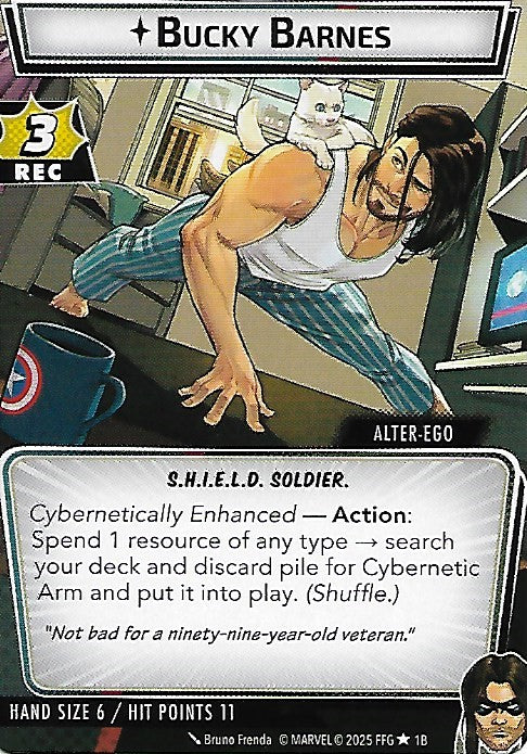 Winter Soldier Hero Cards