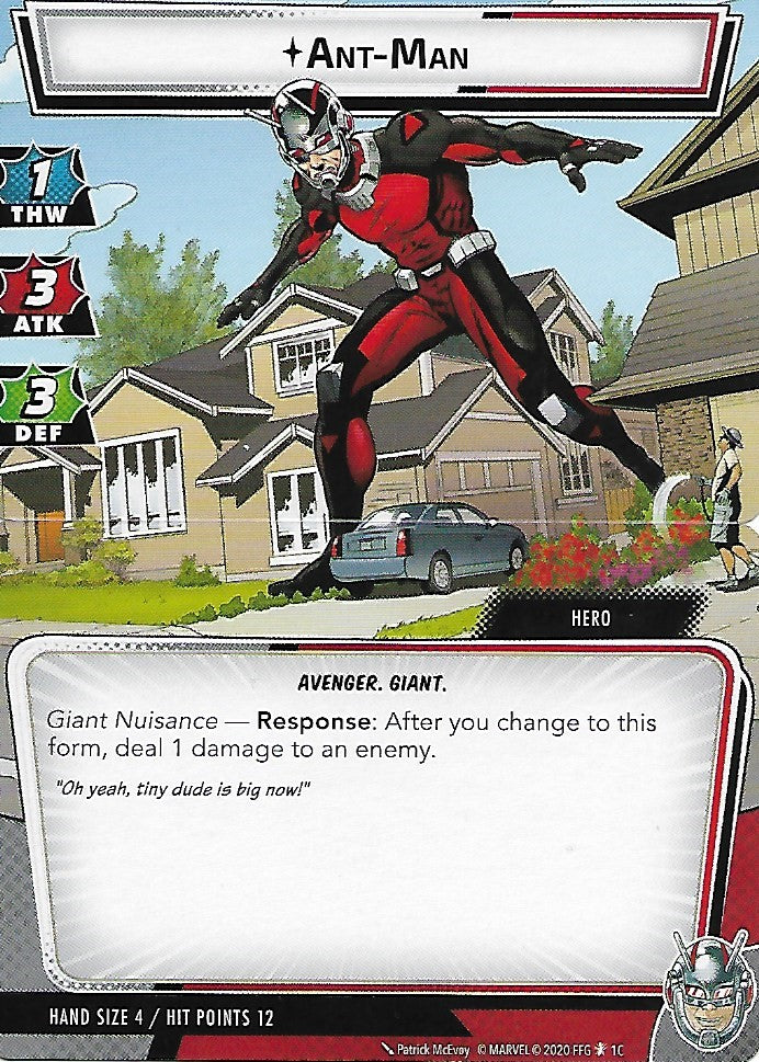 Ant-Man Hero Cards