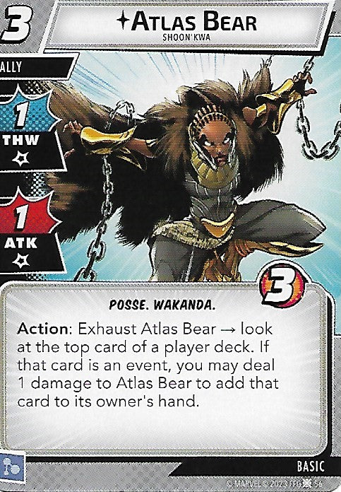 Atlas Bear – Kingdom Come Cards