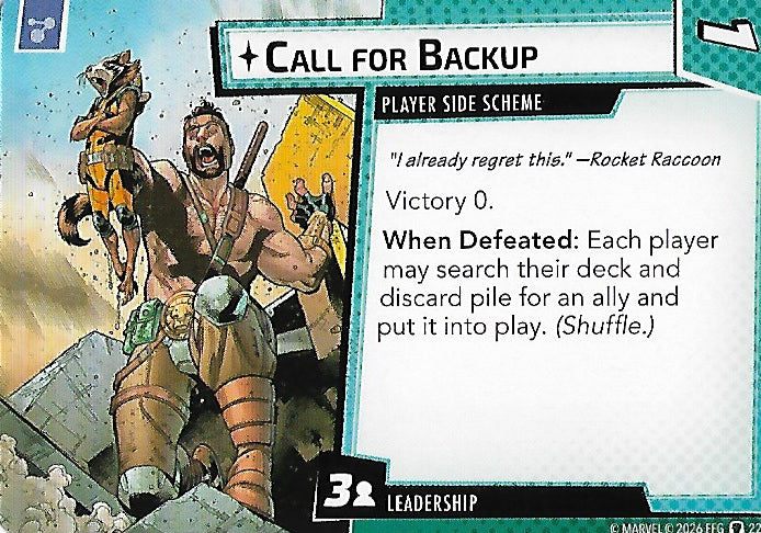 Call for Backup (HR)