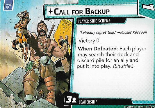 Call for Backup (HR)