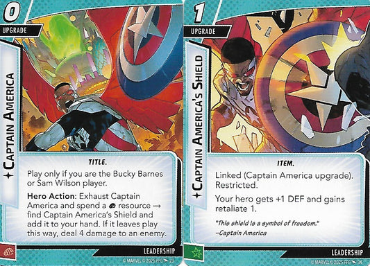 Captain America (upgrade) and Captain America Shield