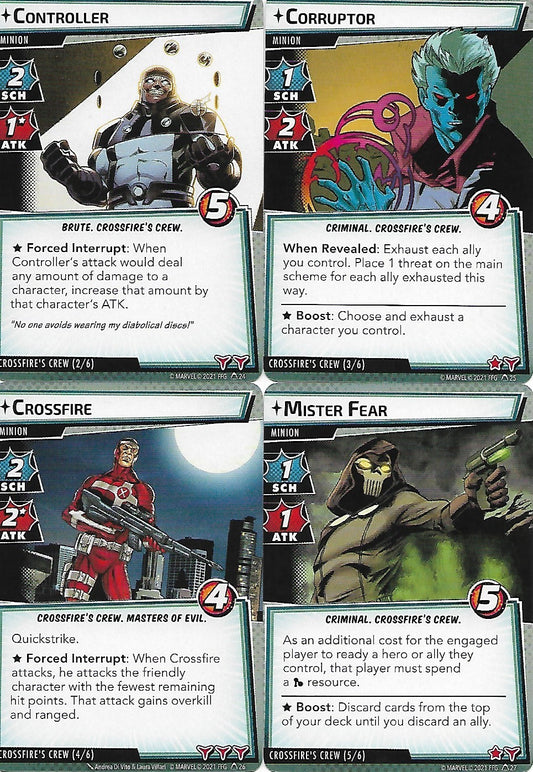 Crossfire's Crew Encounter Set