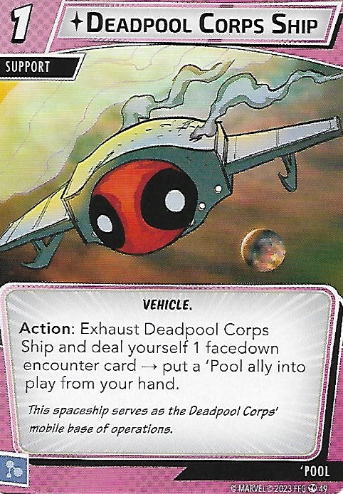 Deadpool Corps Ship