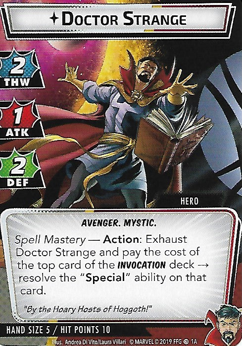 Doctor Strange Hero Cards