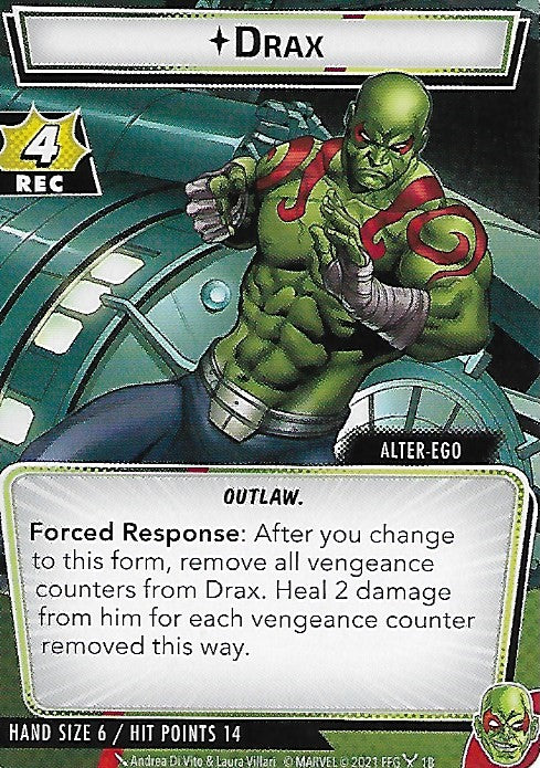 Drax Hero Cards