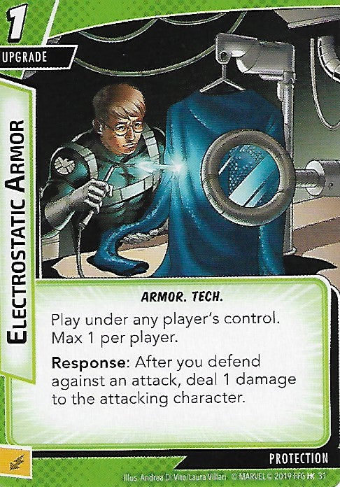 Electrostatic Armor