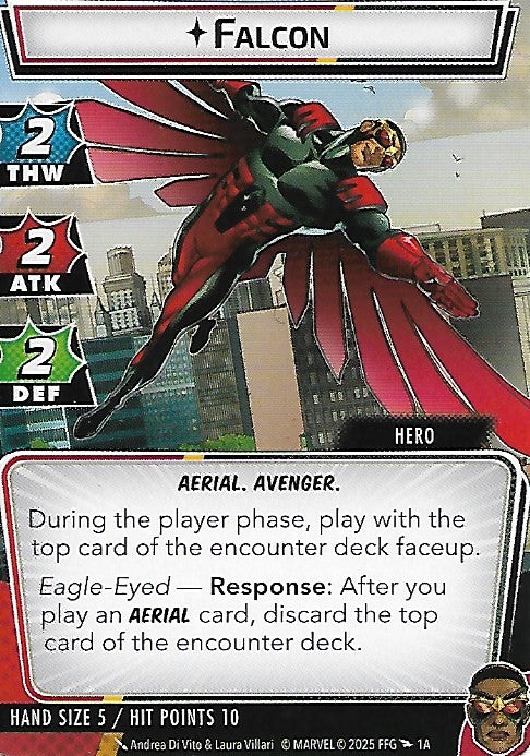 Falcon Hero Cards