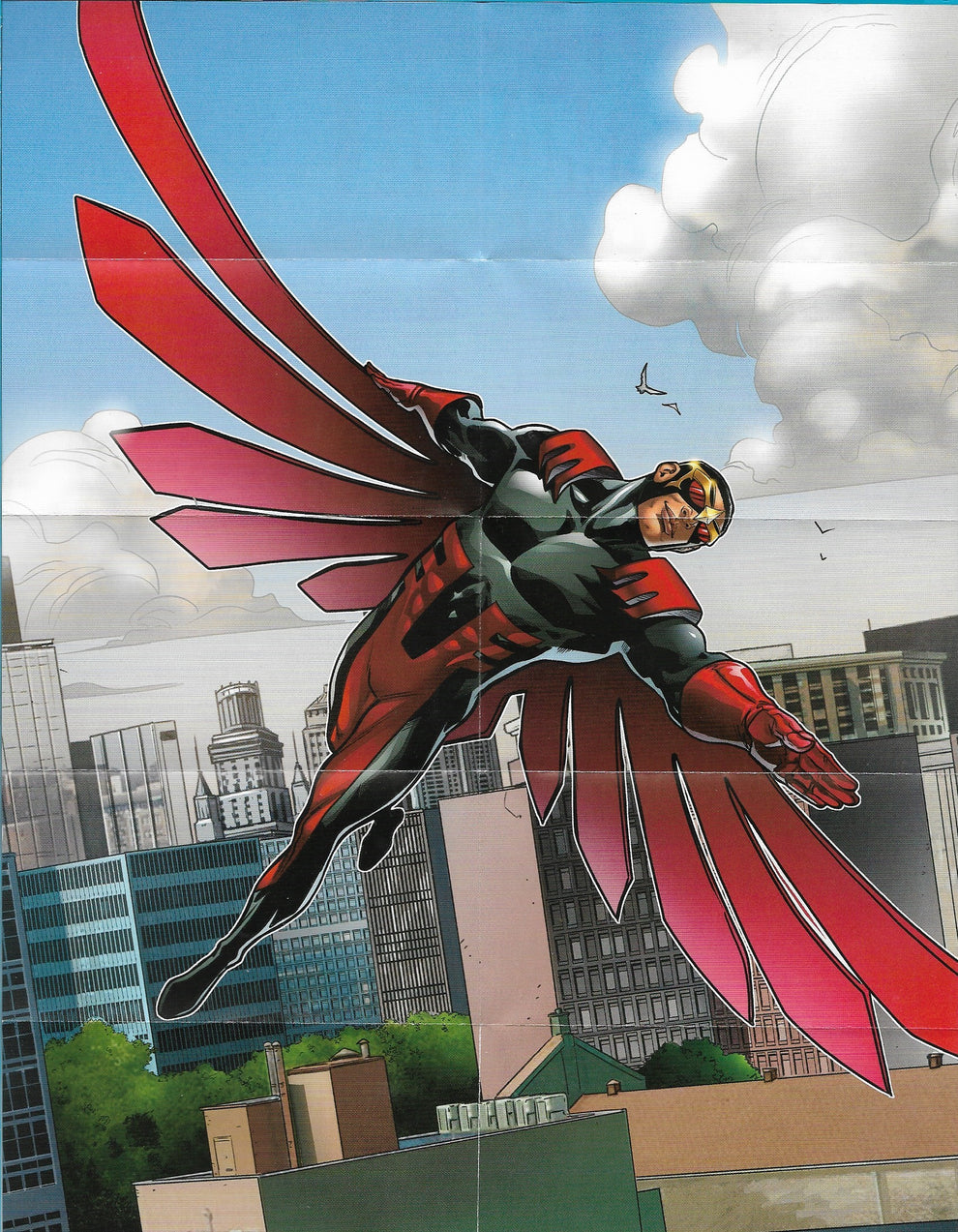 Falcon Poster/Rules Insert – Kingdom Come Cards