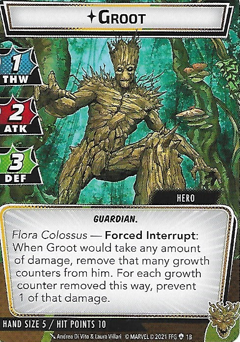 Groot Hero Cards