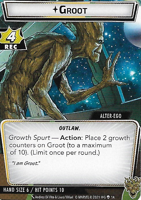 Groot Hero Cards