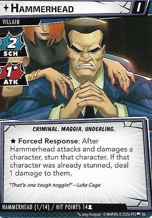 Hammerhead Villain Scenario