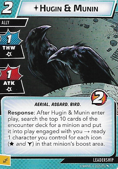 Hugin & Munn – Kingdom Come Cards