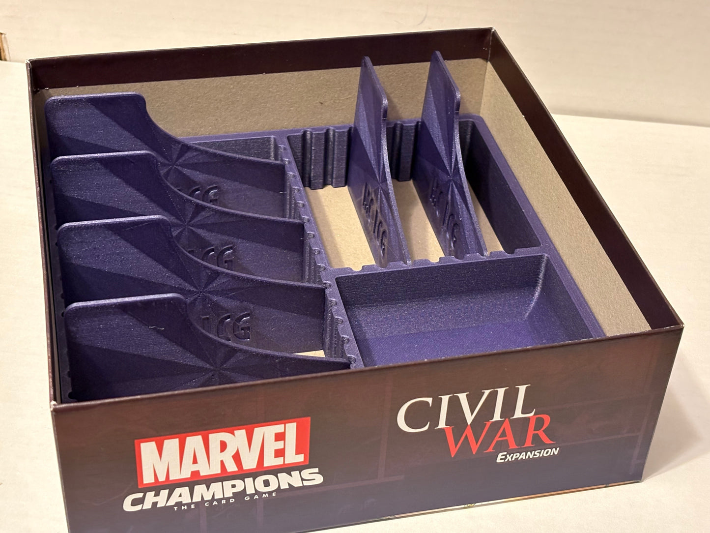 3D Printed Card Divider Box Insert