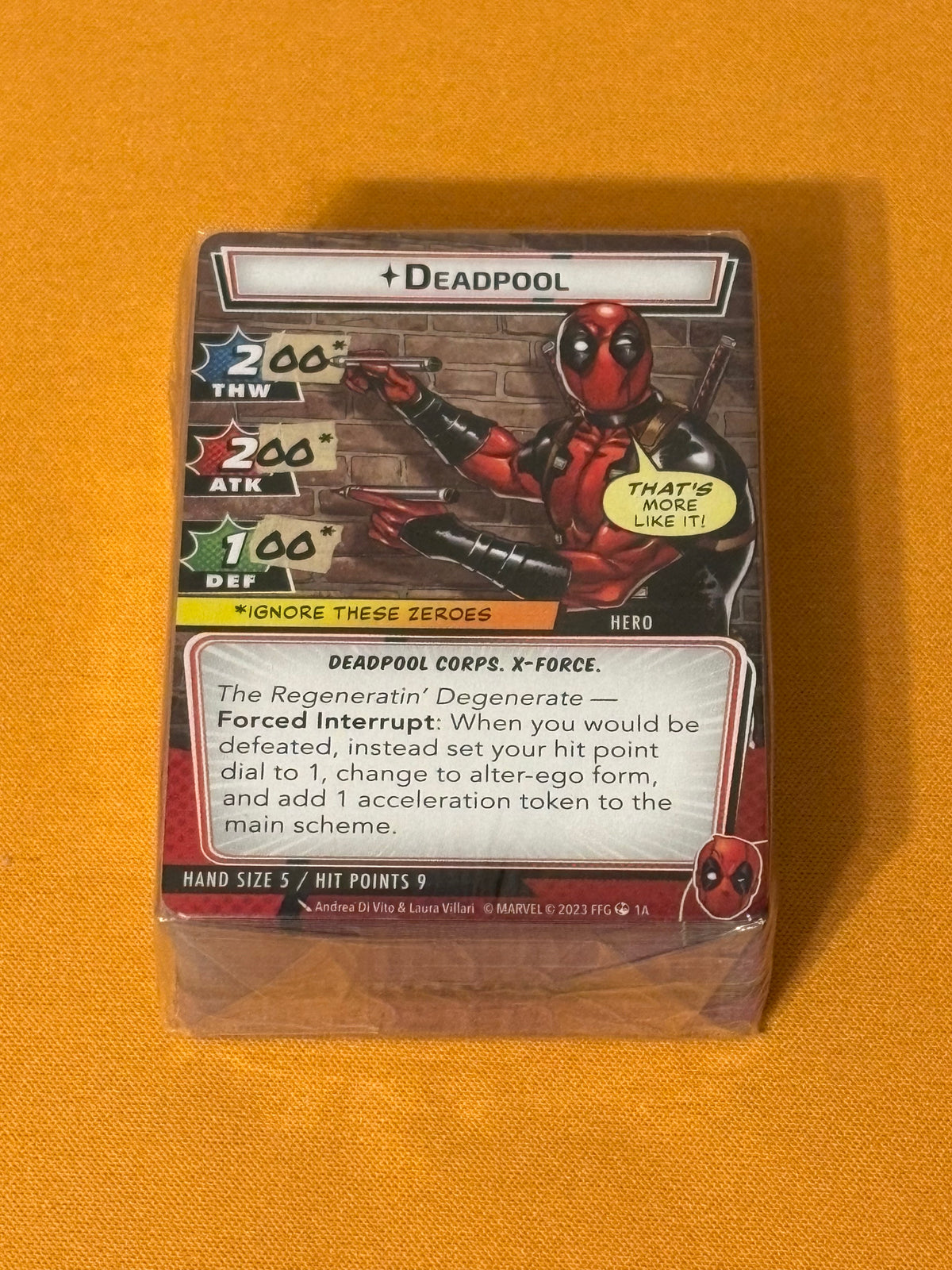 Deadpool Sealed Hero Pack