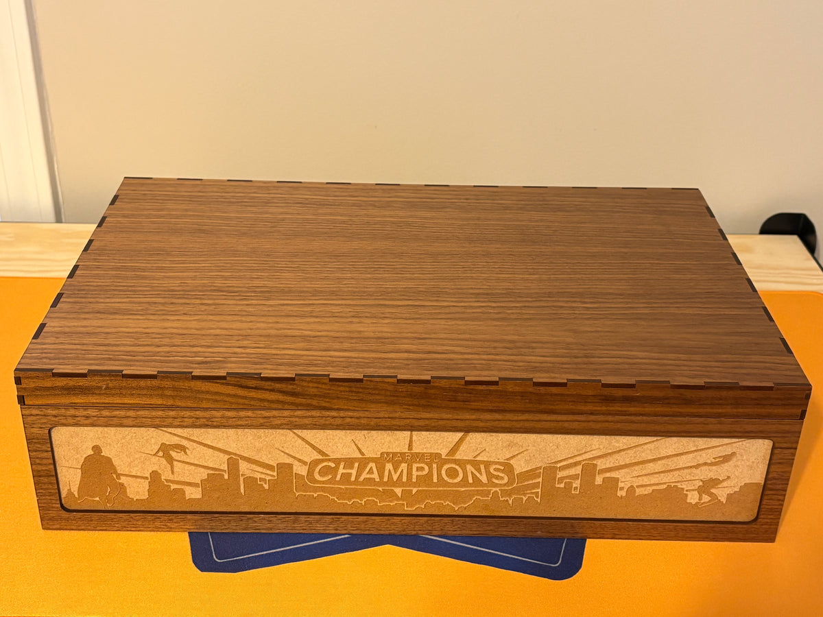 Marvel Champions Engraved Storage Box