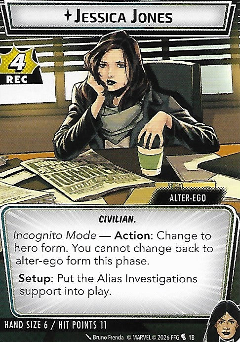 Jessica Jones Hero Cards