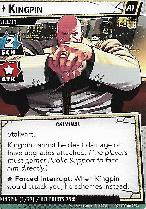 Kingpin Villain Scenario