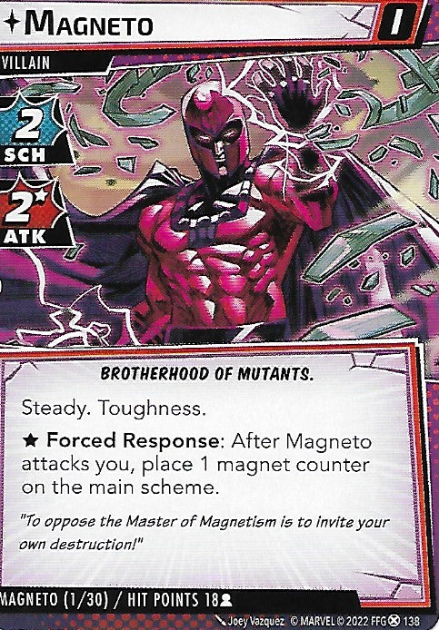 Magneto Villain Scenario