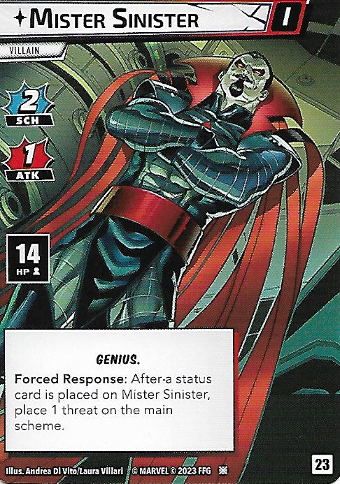 Mister Sinister Promo