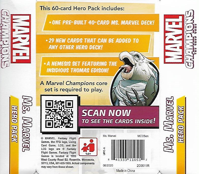 Ms. Marvel Package Art