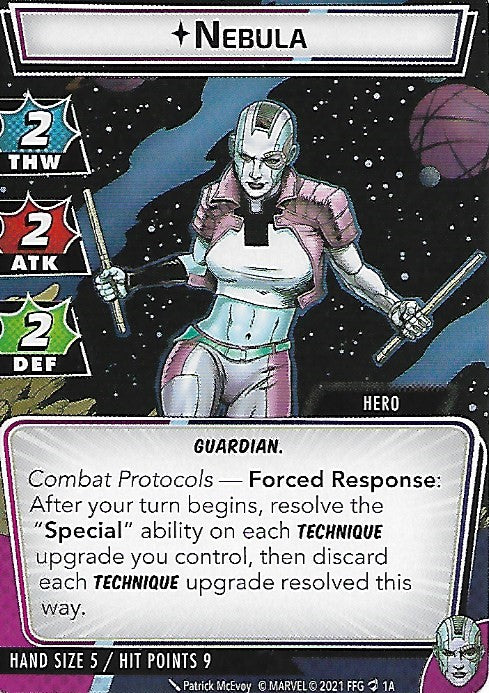 Nebula Hero Cards