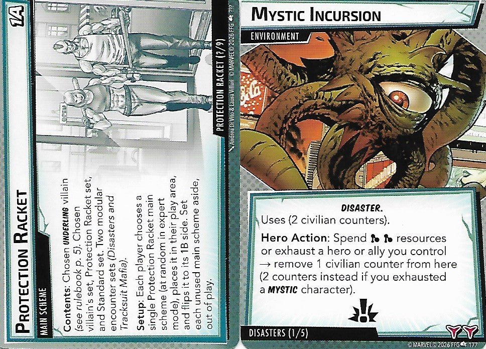 Main Schemes for Fear No Evil w/ Encounter Sets