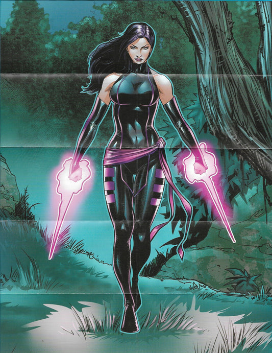 Psylocke Poster/Rules Insert