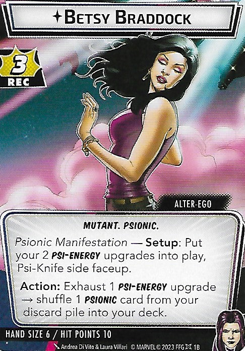 Psylocke Hero Cards