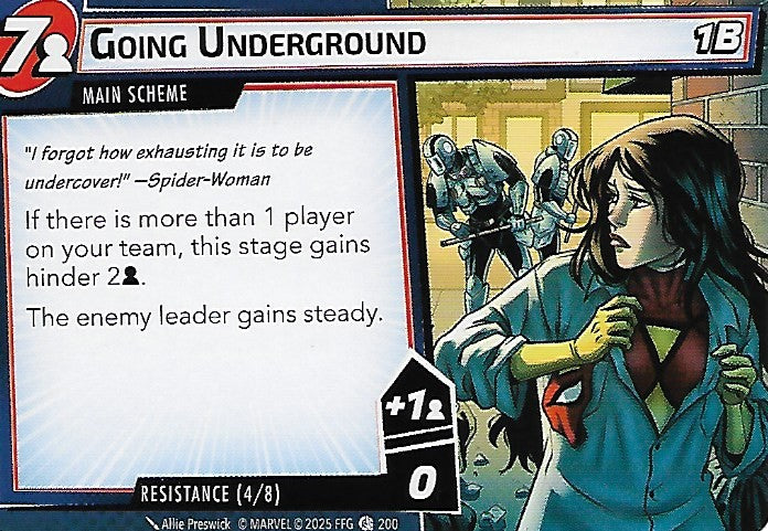 Civil War - Resistance - Main Schemes