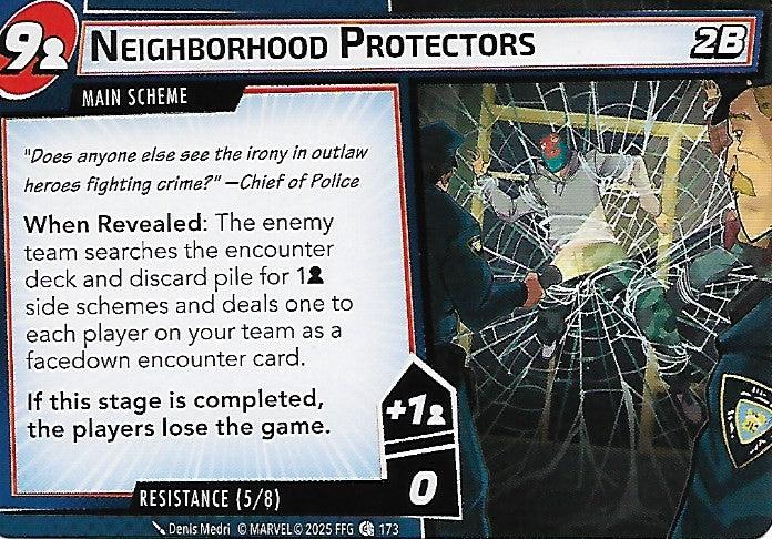 Civil War - Resistance - Main Schemes