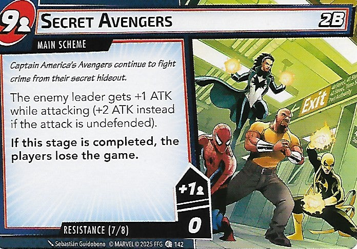 Civil War - Resistance - Main Schemes